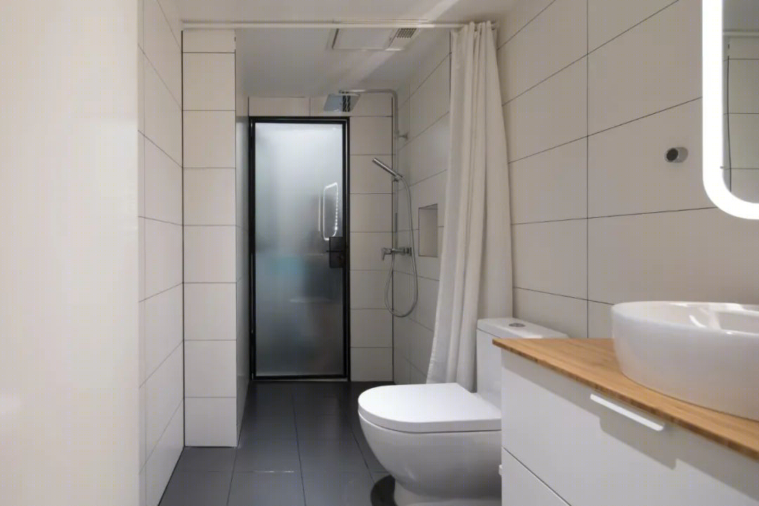 MUJI 风 135㎡二人居，黑白灰++ 温柔灯光，打造解压生活空间-64