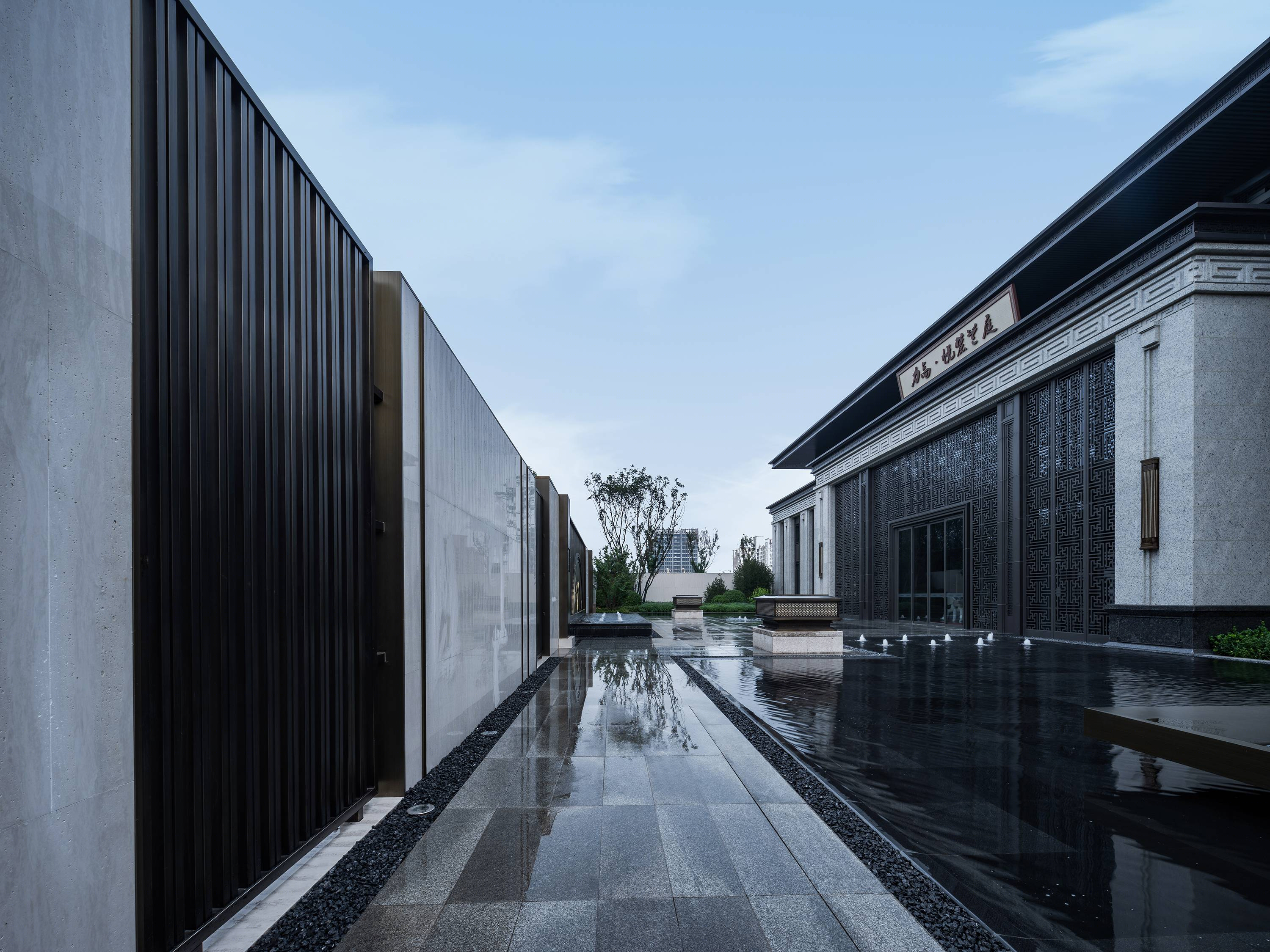 石家庄力高·悦麓兰庭居住示范区景观-13