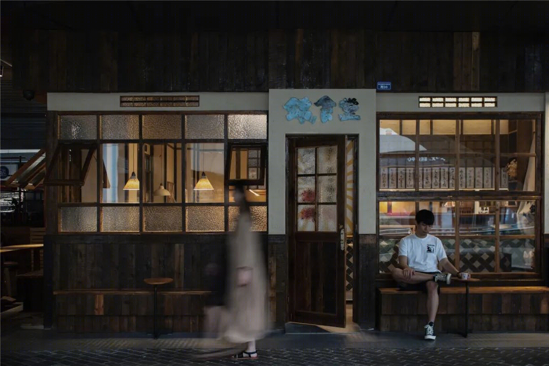 壹阁设计 | “锦食堂”日料餐厅,温馨舒适的全木空间-24