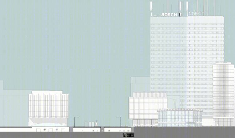 波兰华沙圆顶大厅“现代城市绿洲”设计丨GowinSiuta Studio建筑工作室-19