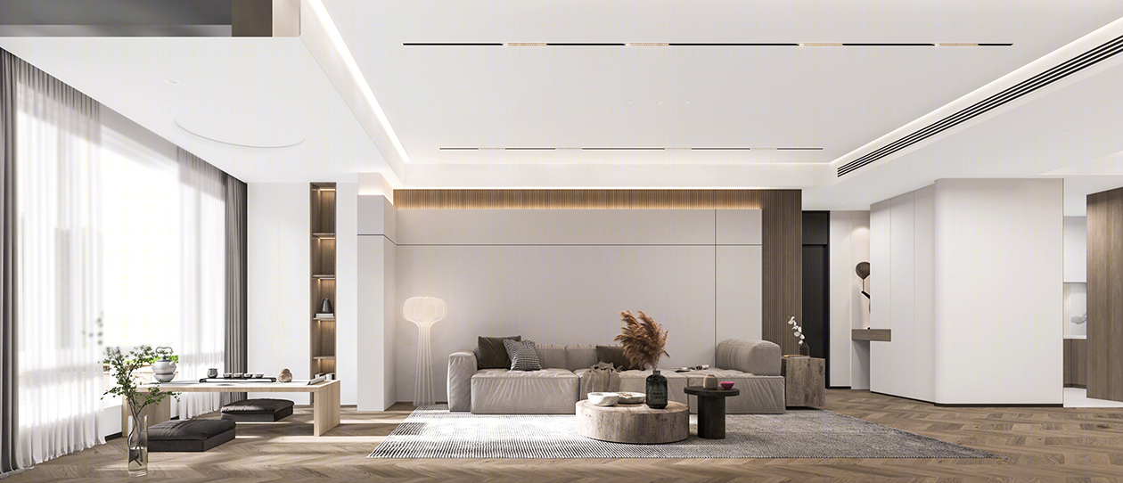 余光之中·回归自然 · 简约纯粹的舒适住宅设计丨中国山东丨Yinji Space Design-8