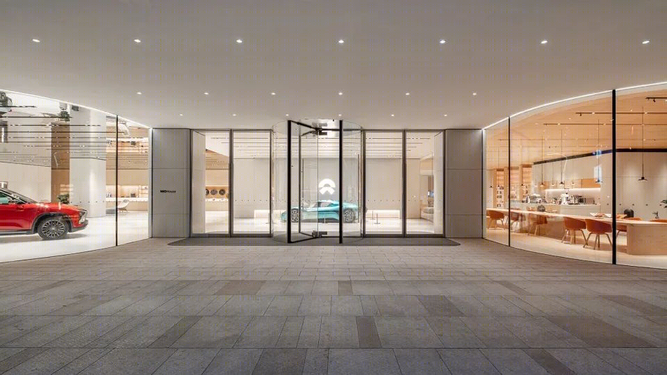蔚来天津旗舰店 | 融入四合院理念的现代社区空间-12