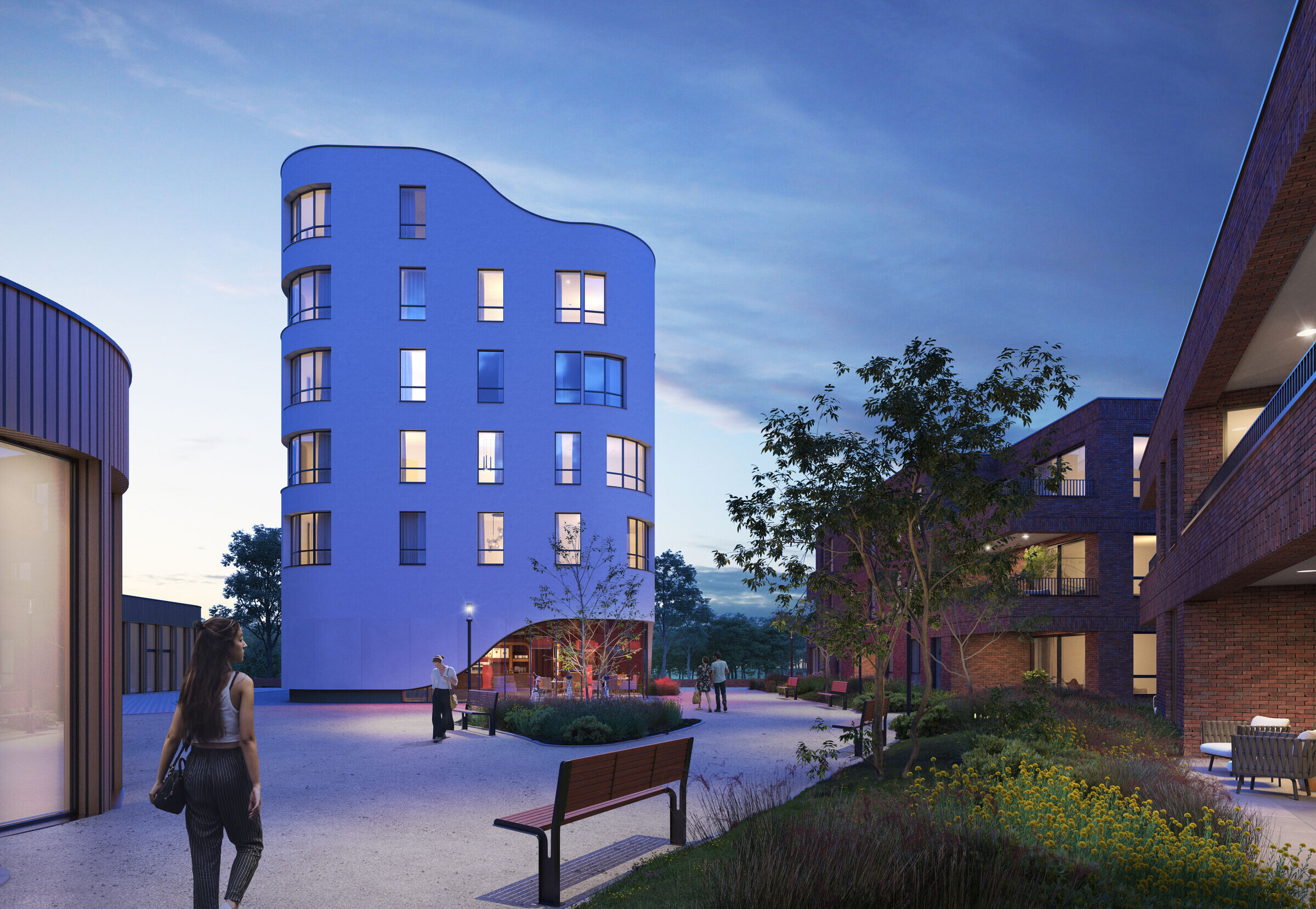 比利时 Park View 公寓丨CONIX RDBM Architects-12