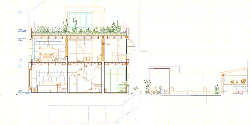 轻量化的 Plywood 住宅 | 胶合板搭建出的缤纷世界-90