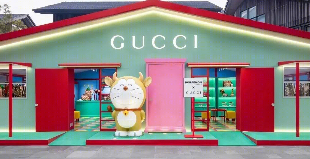 GUCCI 哆啦 A 梦联名款快闪店丨中国北京-14