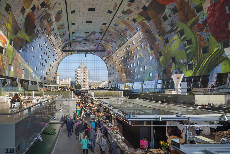 鹿特丹市场 (Markthal Rotterdam)-33