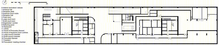 荷兰最高法院丨KAAN Architecten-51
