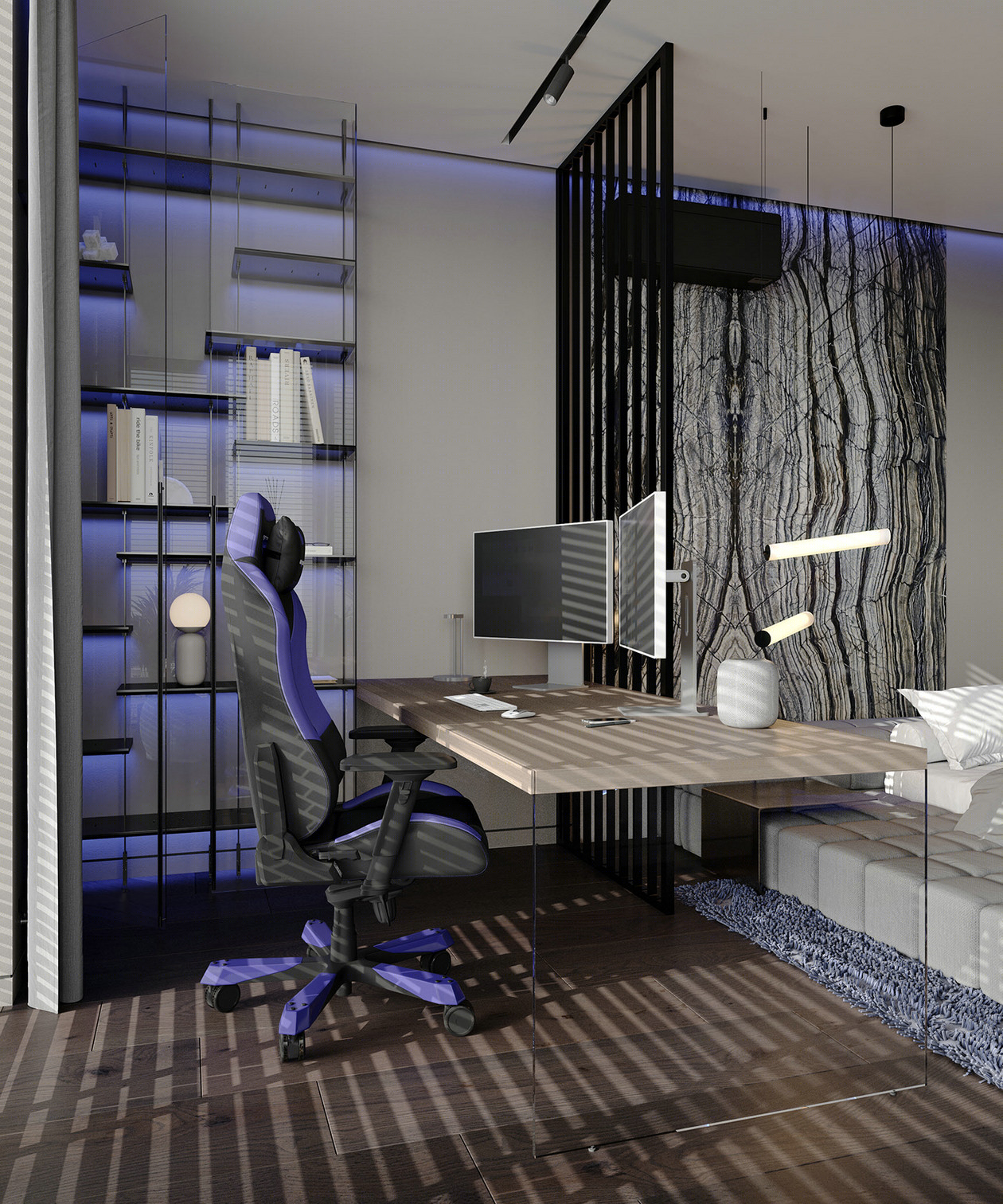 高级色系住宅设计 打造出超惬意的氛围！-22