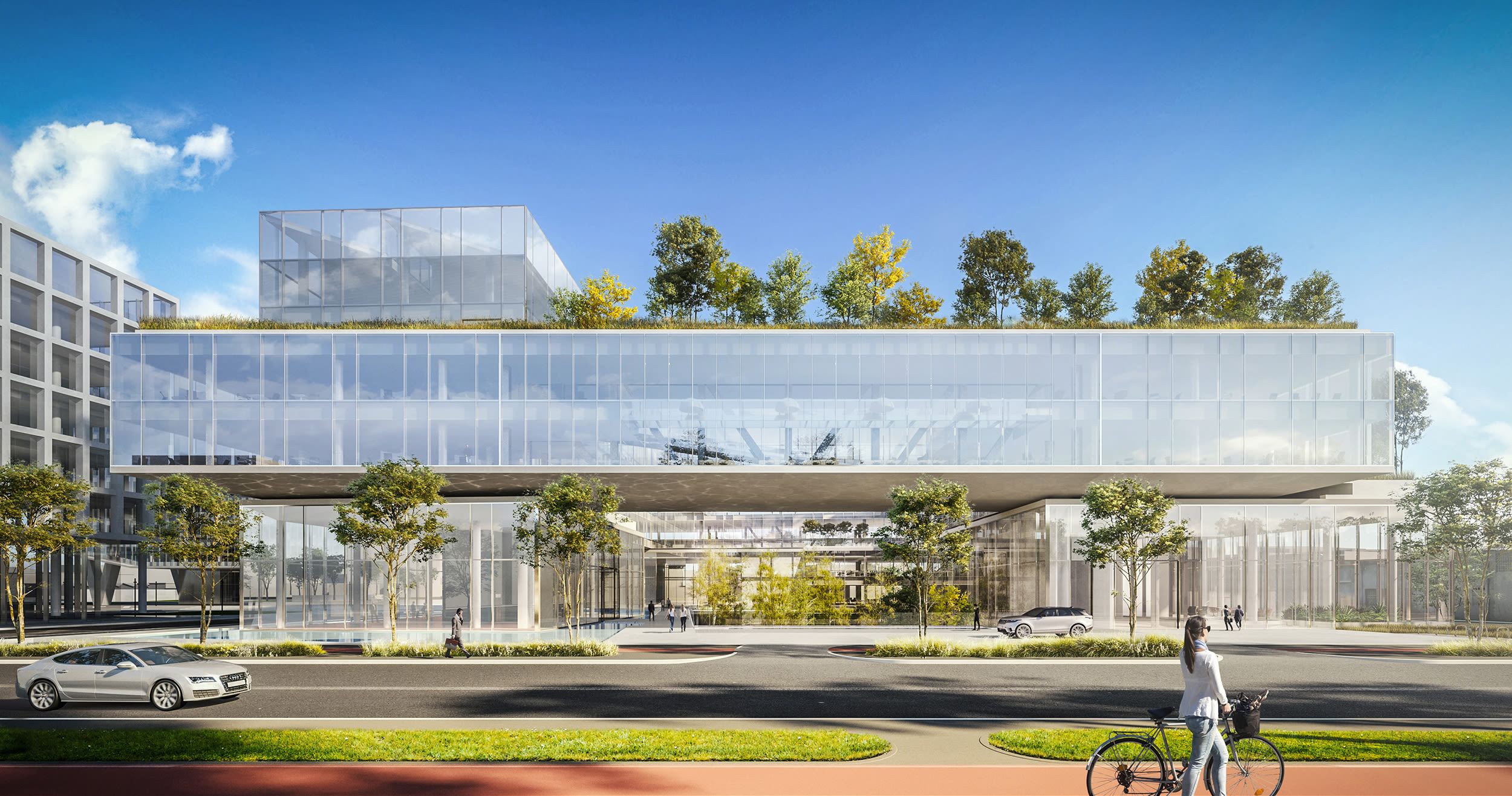 OFFICE COMPLEX MILAN ANTONIO CITTERIO DESIGN-2