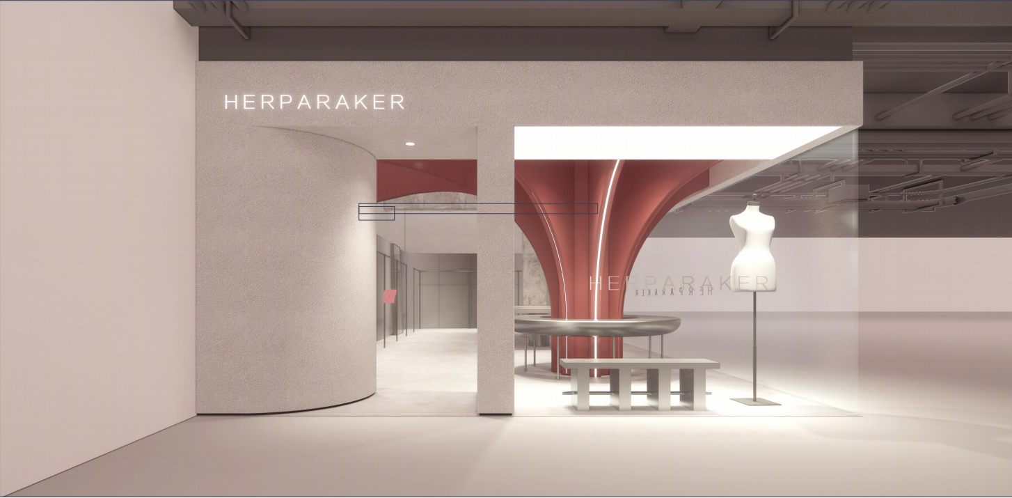 深圳南油 HERPARKER 概念店丨中国深圳丨LubanEra·Design 鲁班时代建筑装饰设计-9