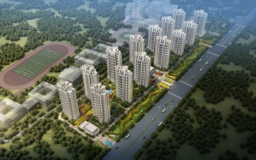 新郑西亚斯美邻东苑住宅 | 人文艺术与生态共享的社区规划-3