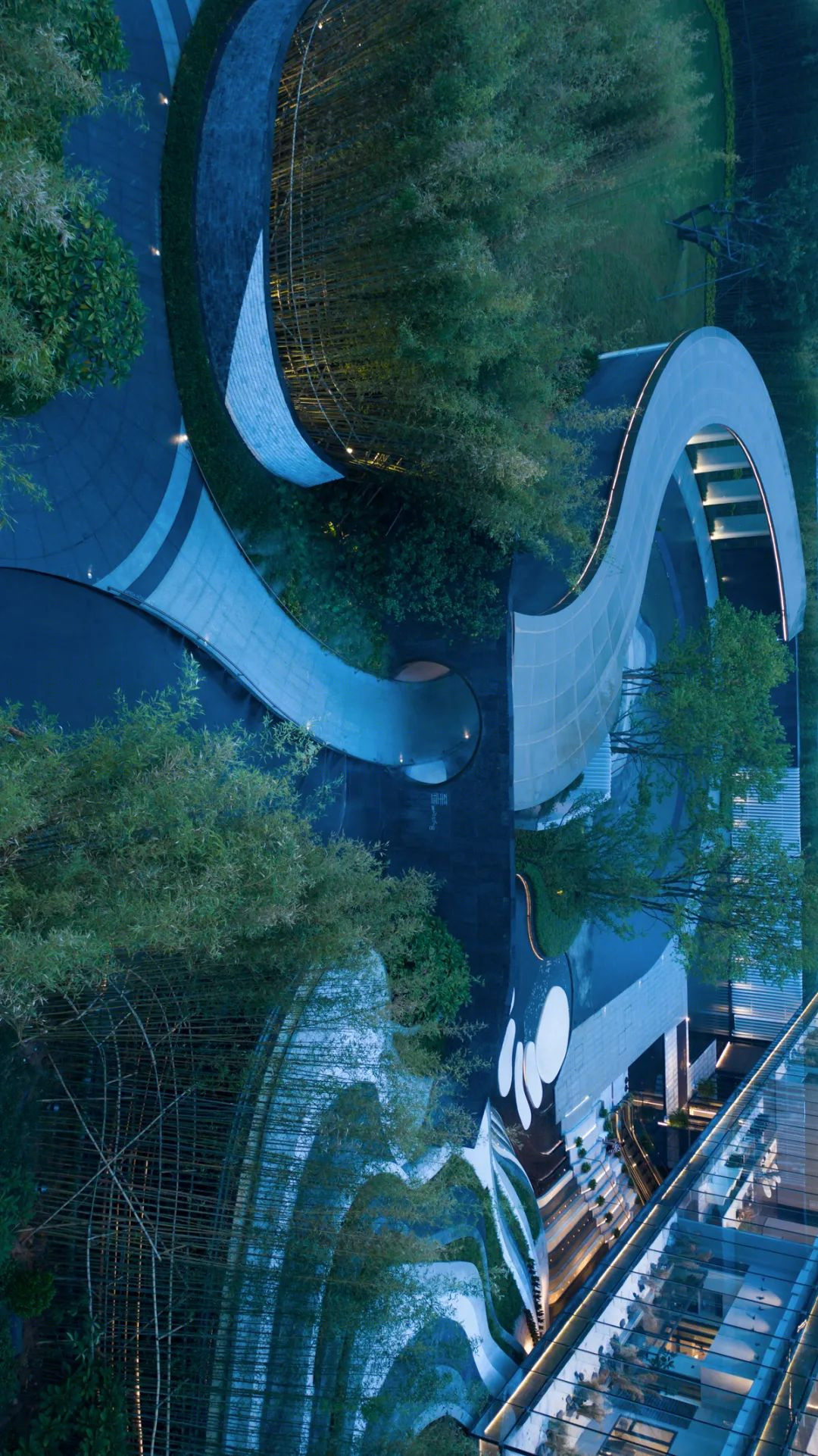 世茂滨江壹号 | 水墨画卷中的景观设计-9