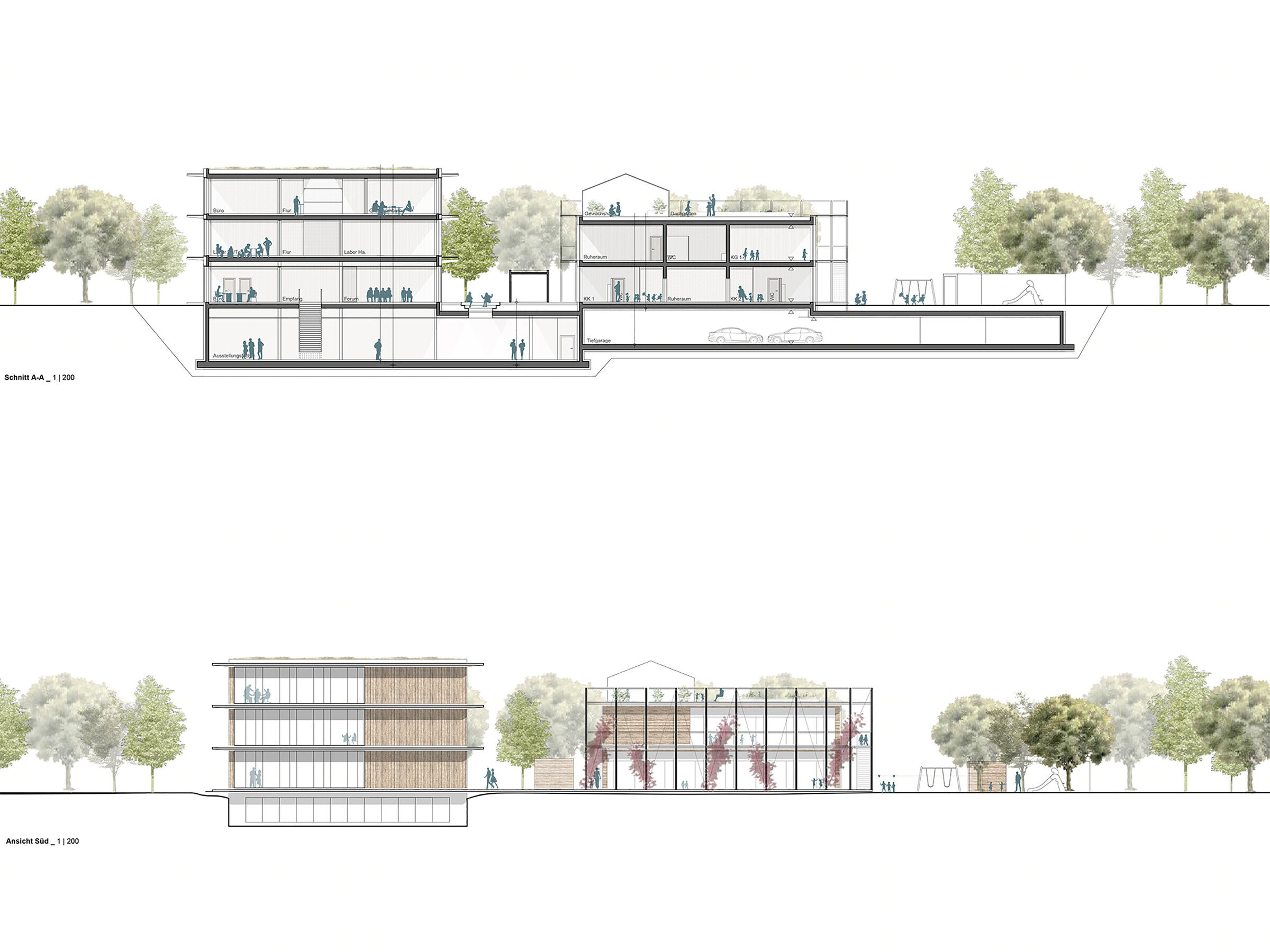德国雷根斯堡多功能教育建筑“Rubina”丨Dietrich | Untertrifaller-17