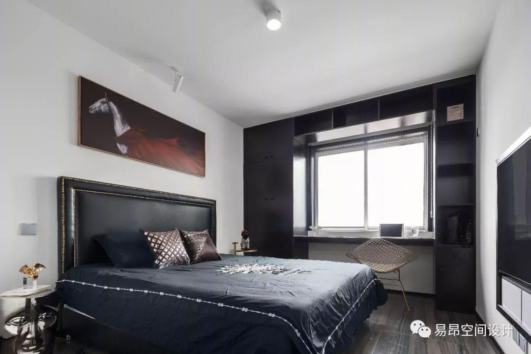 138㎡极致黑白空间,易昂设计打造通透纯粹住宅-36