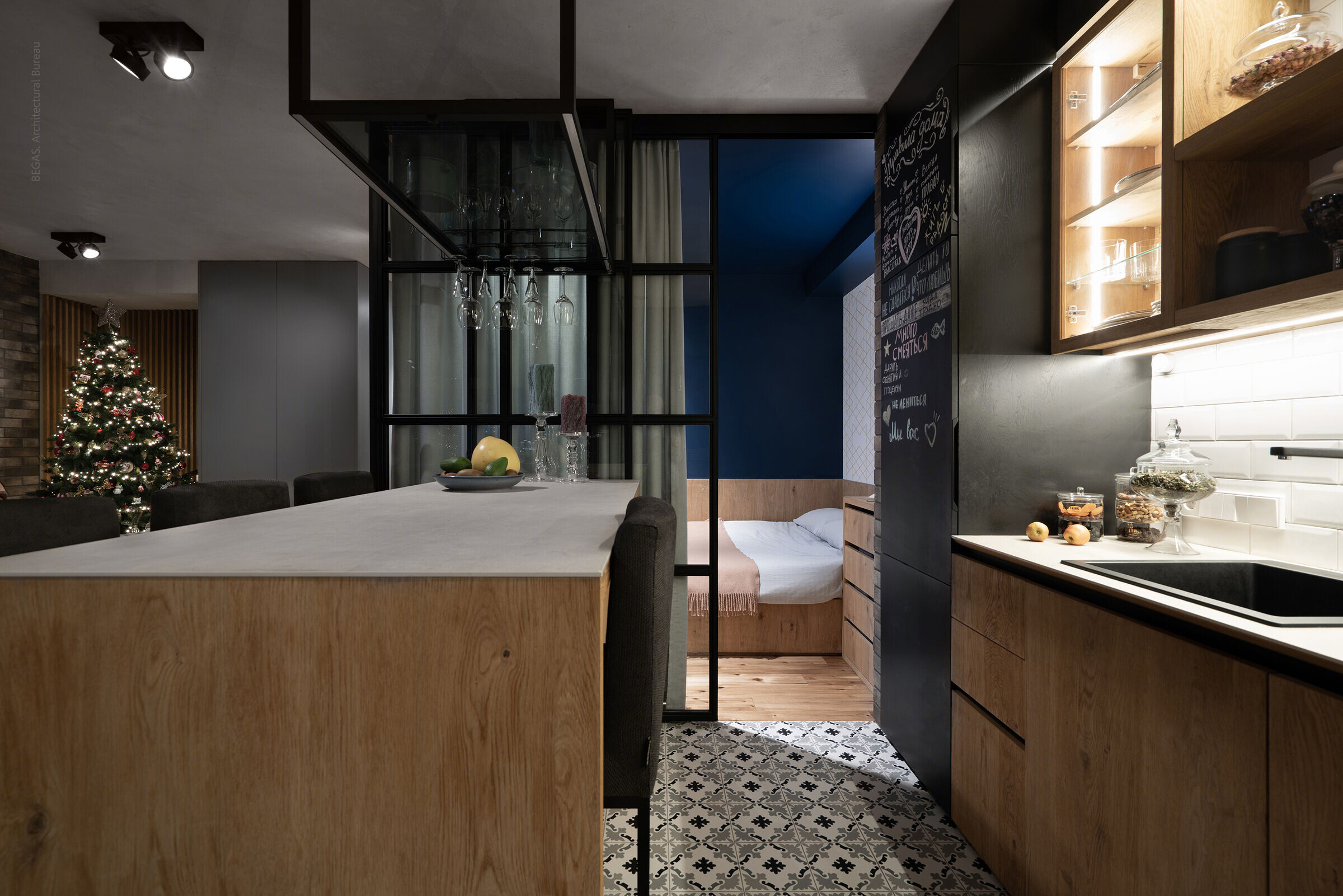 乌克兰现代公寓设计丨乌克兰基辅丨BEGAS. Architectural Bureau-30