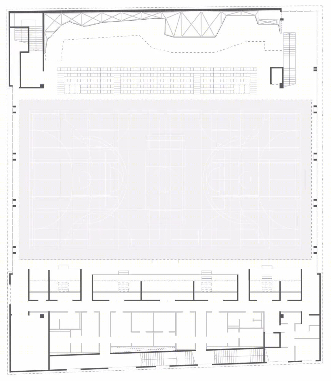 勒阿弗尔市双坡屋顶多功能运动中心丨法国丨K architectures Sigwalt Herman-40