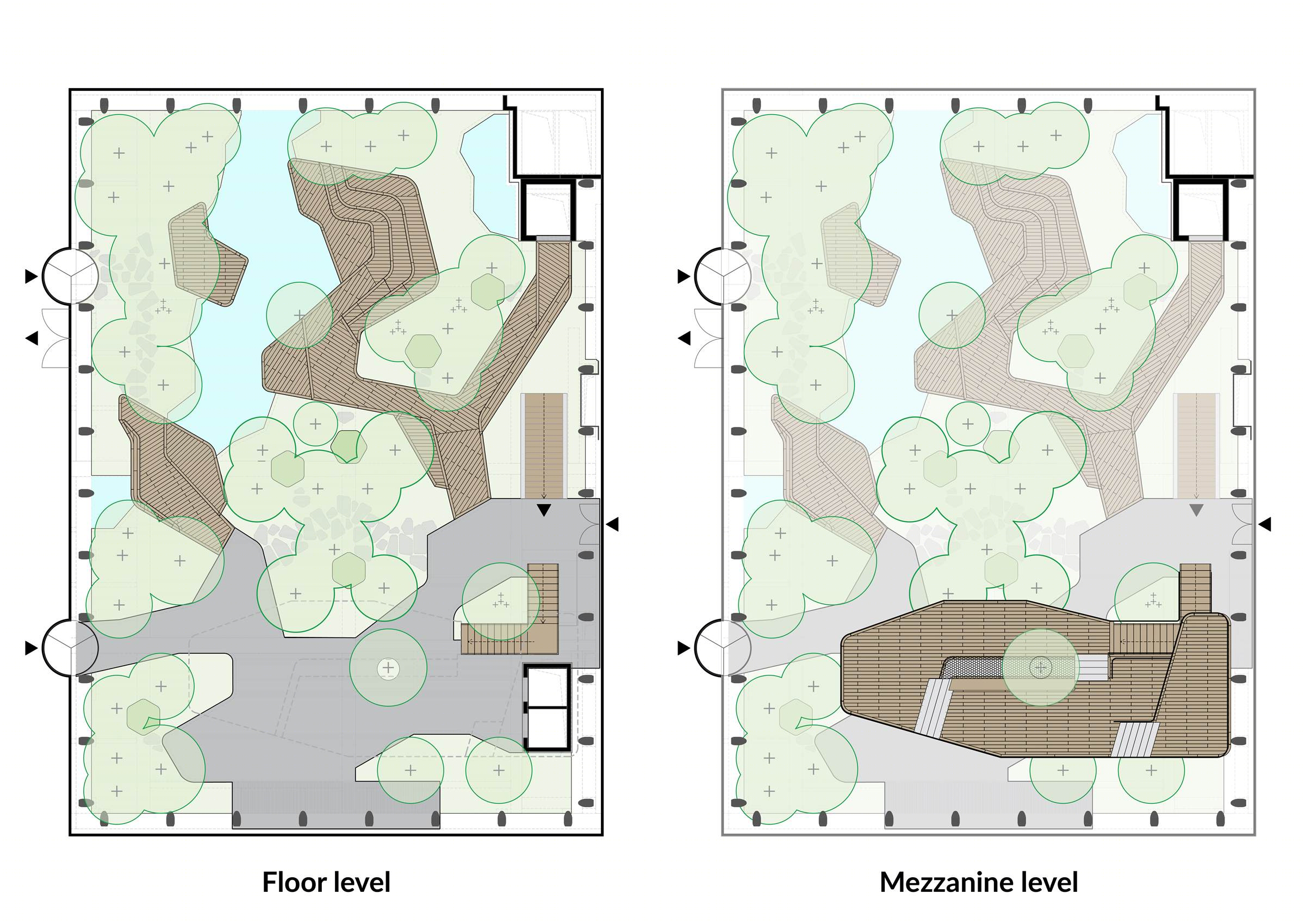 奥利维亚花园,异国情调的办公花园丨波兰格但斯克丨Malinowski Design Urban & Landscape-39