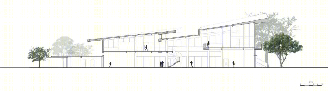苏坡艺廊 · 现代建筑中的“廊桥”意象丨中国成都丨小隐建筑事务所-163