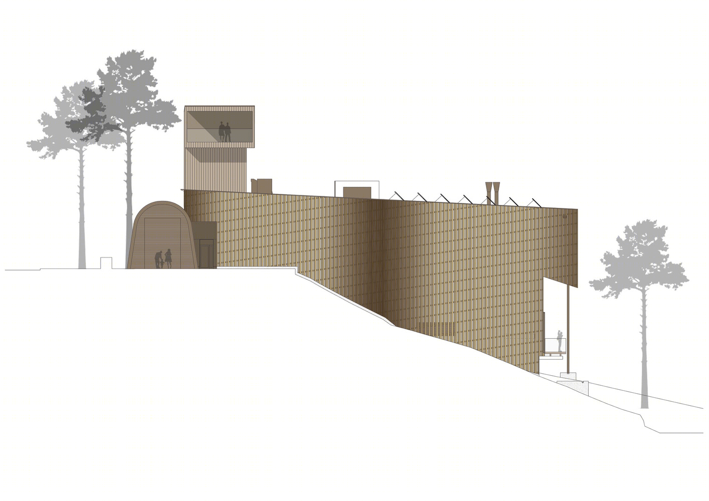 哈尔提亚 · 融入自然的芬兰自然中心（Finland HalTia Nature Center）丨Lahdelma & Mahlamaaki · Office Profile-72