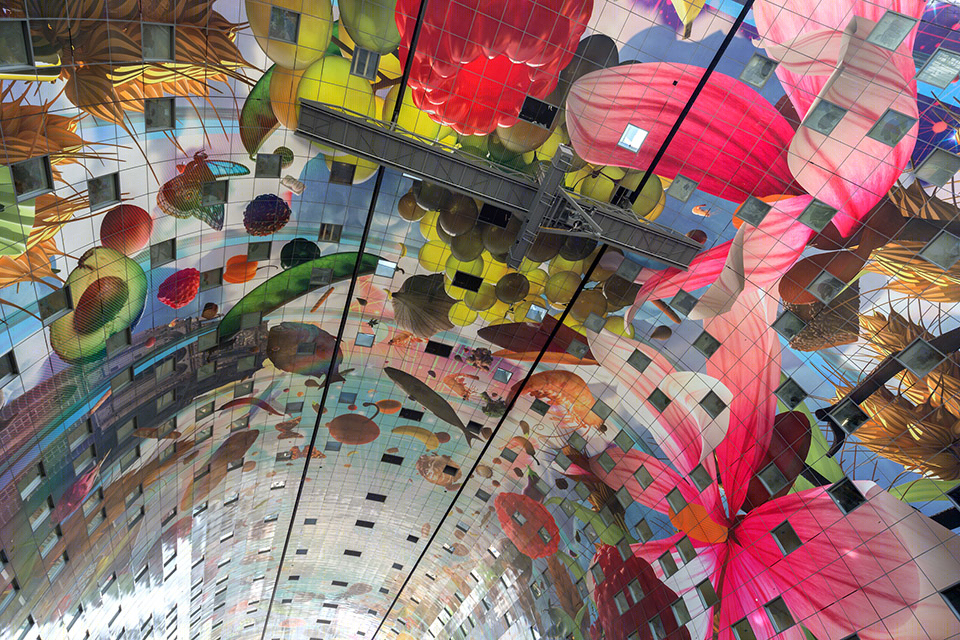 鹿特丹市场 (Markthal Rotterdam)-50