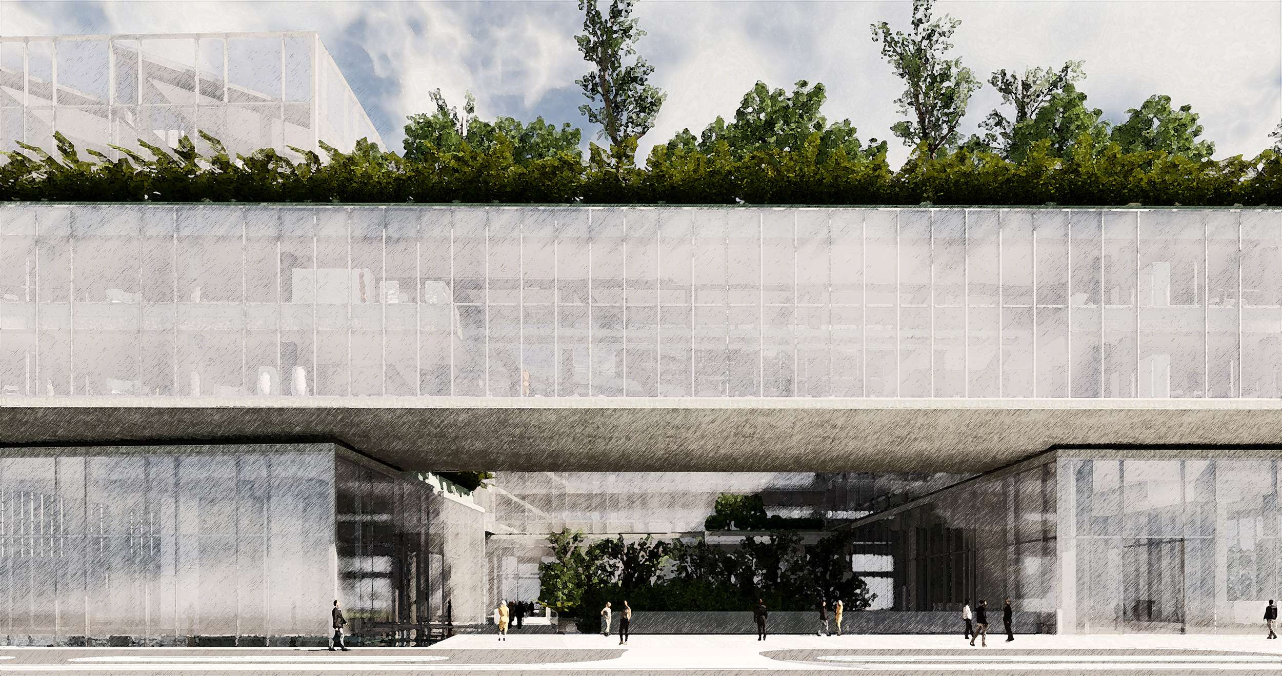OFFICE COMPLEX MILAN ANTONIO CITTERIO DESIGN-3