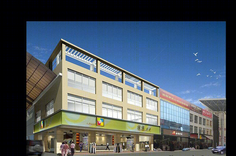 广州狮岭皮具门店设计-0