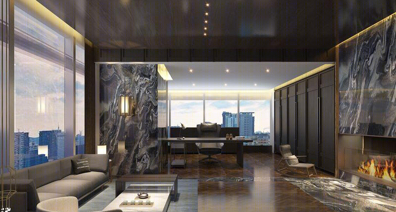 7 厘米精品女装办公室 | 时尚优雅的办公空间设计-16