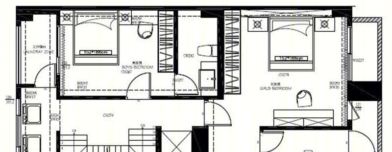 线与矩的八德 H House 空间故事-16