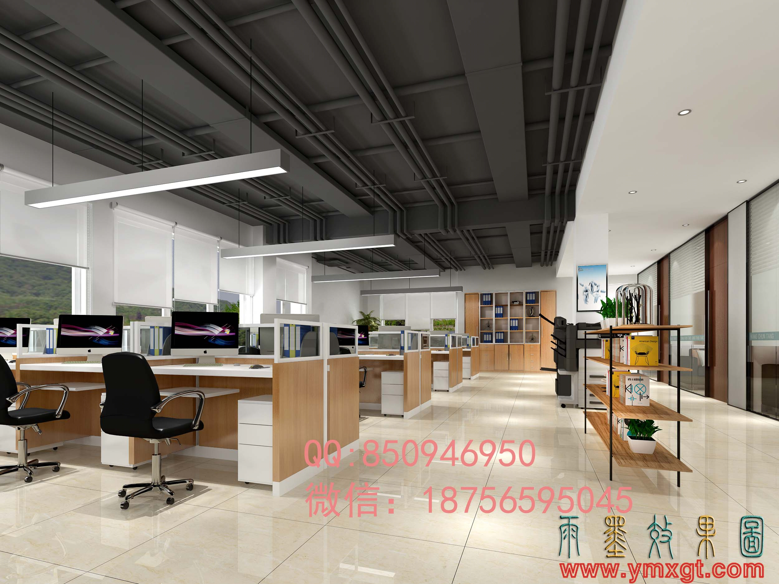 简约现代的办公空间设计-6