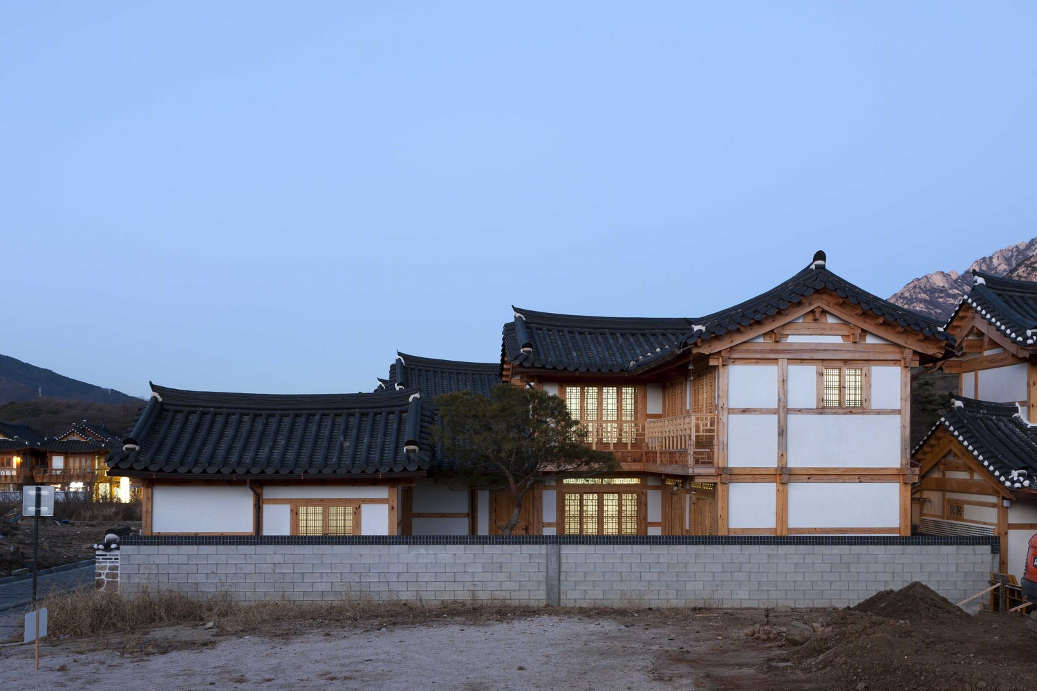 现代韩屋的传统文化复兴(Korea Hanok landscape)-24