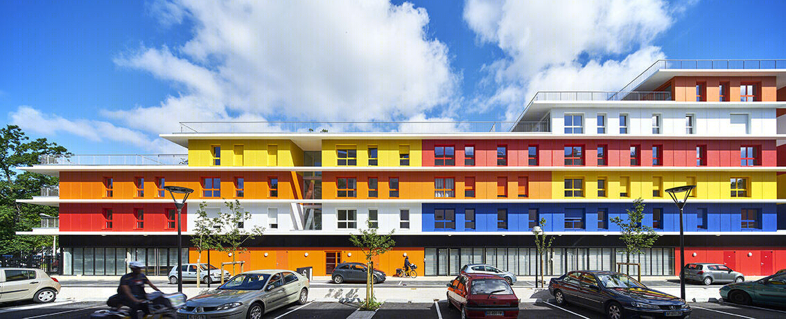 法国 TremblayenFrance 公寓建筑丨B plus C architectes-5