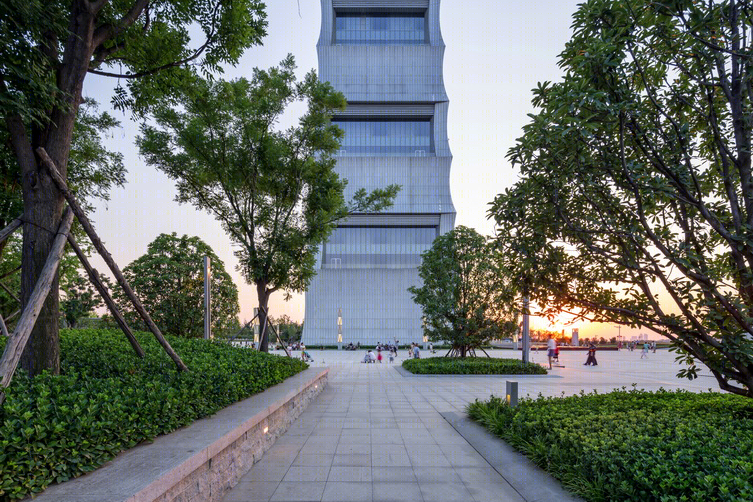 西安航天城文化生态园——现代景观设计与古文化的完美融合-27