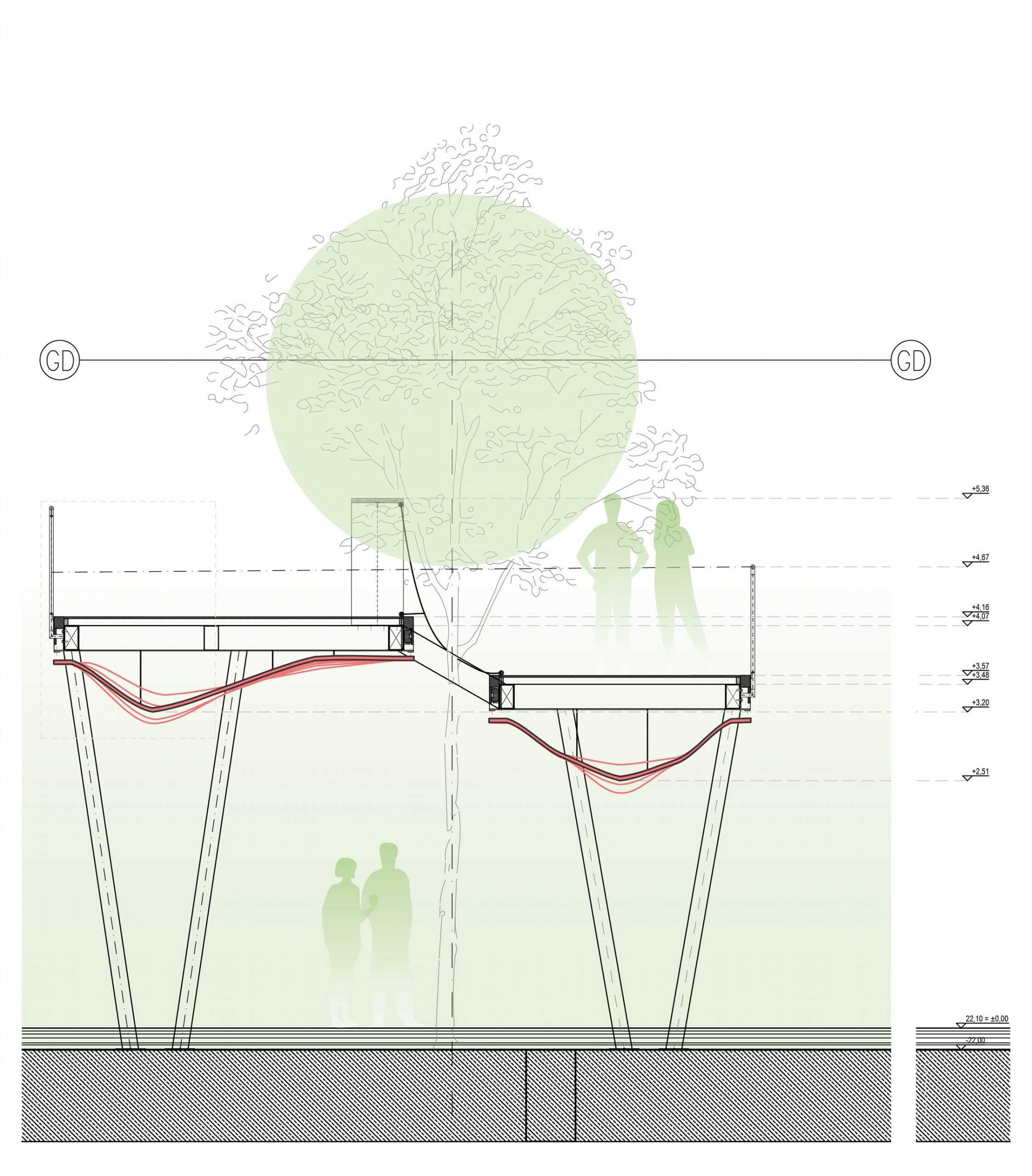 奥利维亚花园,异国情调的办公花园丨波兰格但斯克丨Malinowski Design Urban & Landscape-41