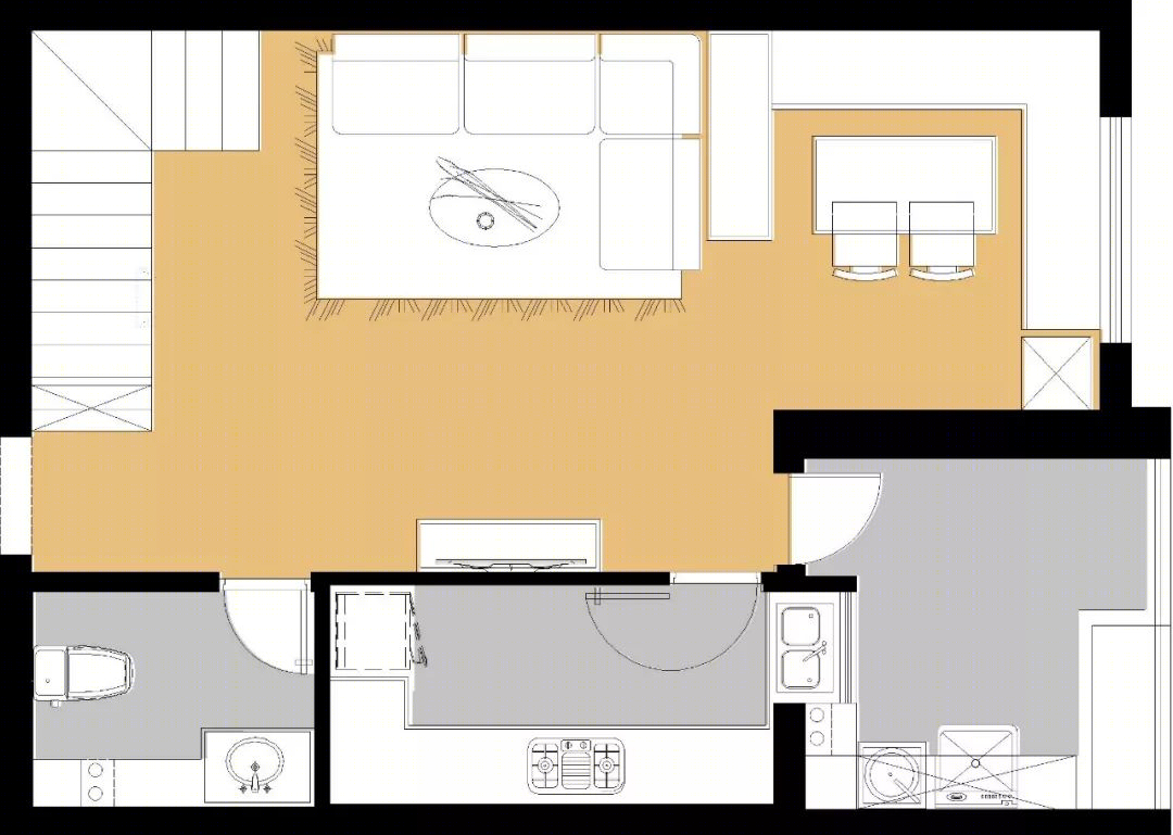橡树湾 90 平米小复式 | MUJI 风实木打造,厨艺爱好者的清新家园-21