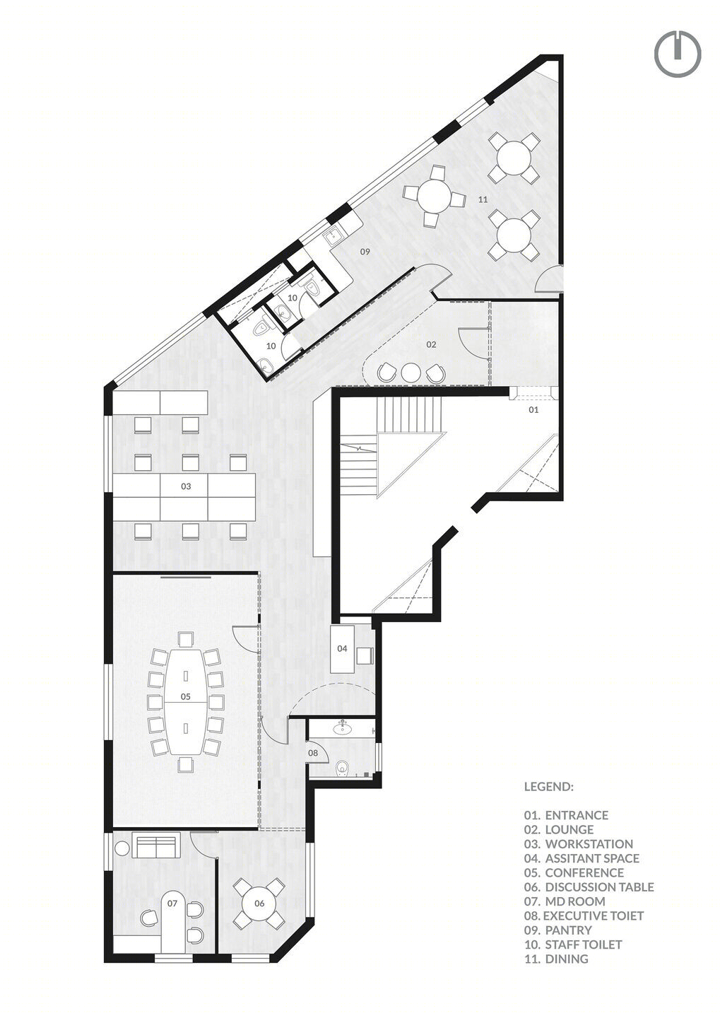 印度 Terrain City Office丨Empatio Architecture-33