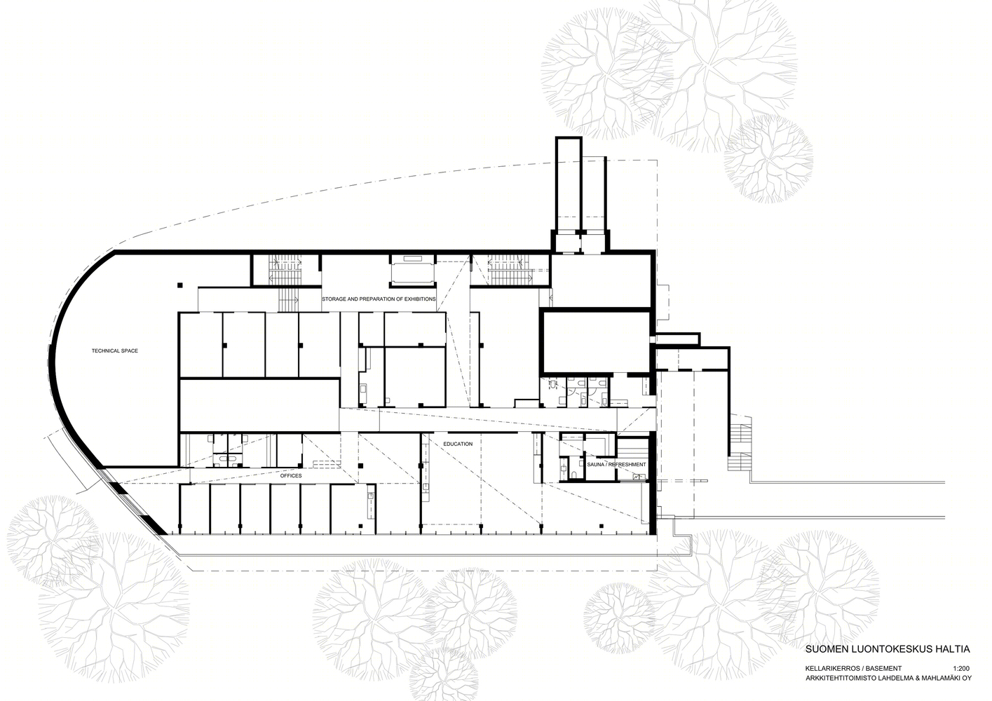 哈尔提亚 · 融入自然的芬兰自然中心（Finland HalTia Nature Center）丨Lahdelma & Mahlamaaki · Office Profile-74