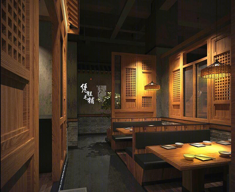 上海毛铺餐厅设计-55