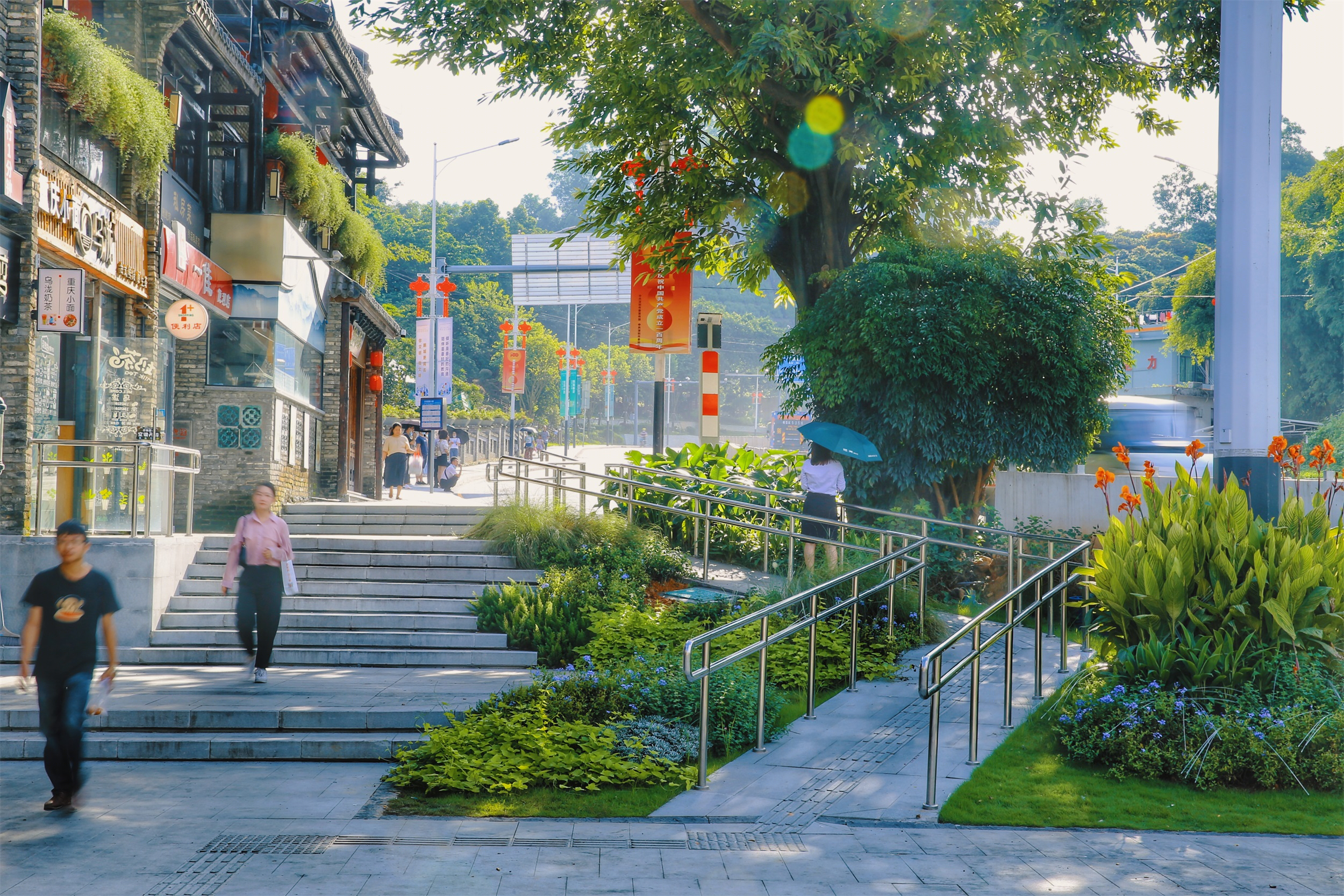 甘坑客家小镇南门周边交通及慢行系统改造工程丨中国深圳丨深圳市城市交通规划设计研究中心股份有限公司-76