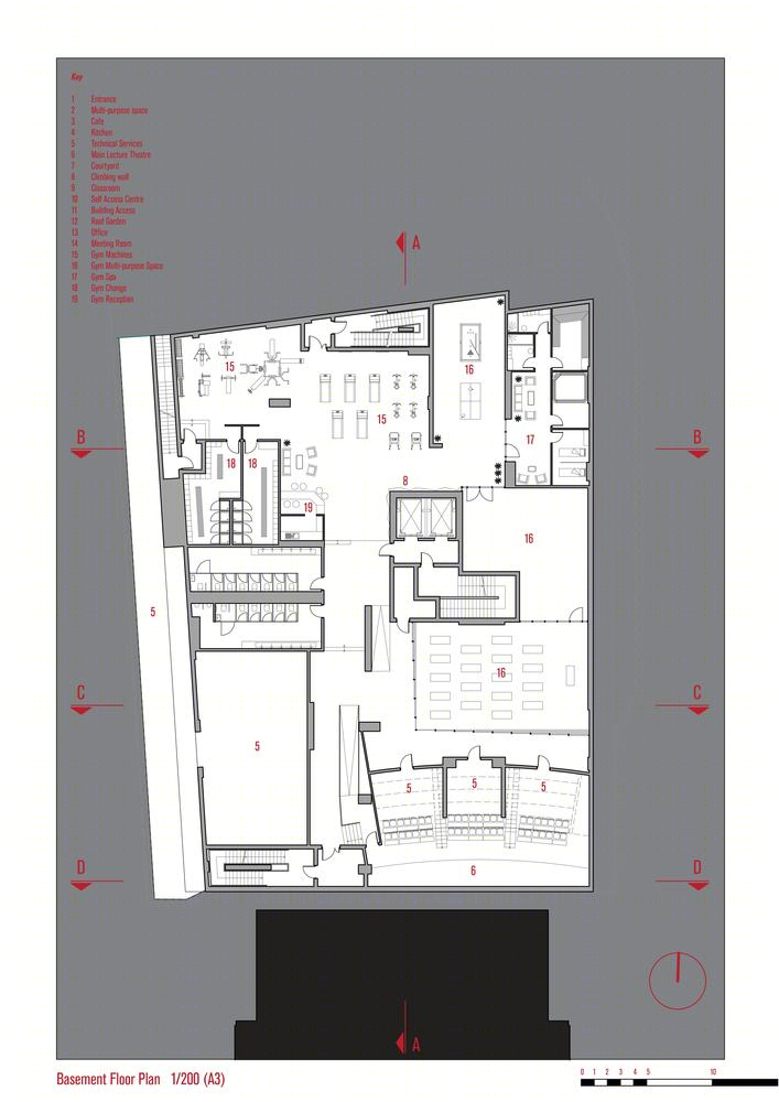 土耳其伊兹密尔经济大学外国语教学楼丨AUDB Architects-110