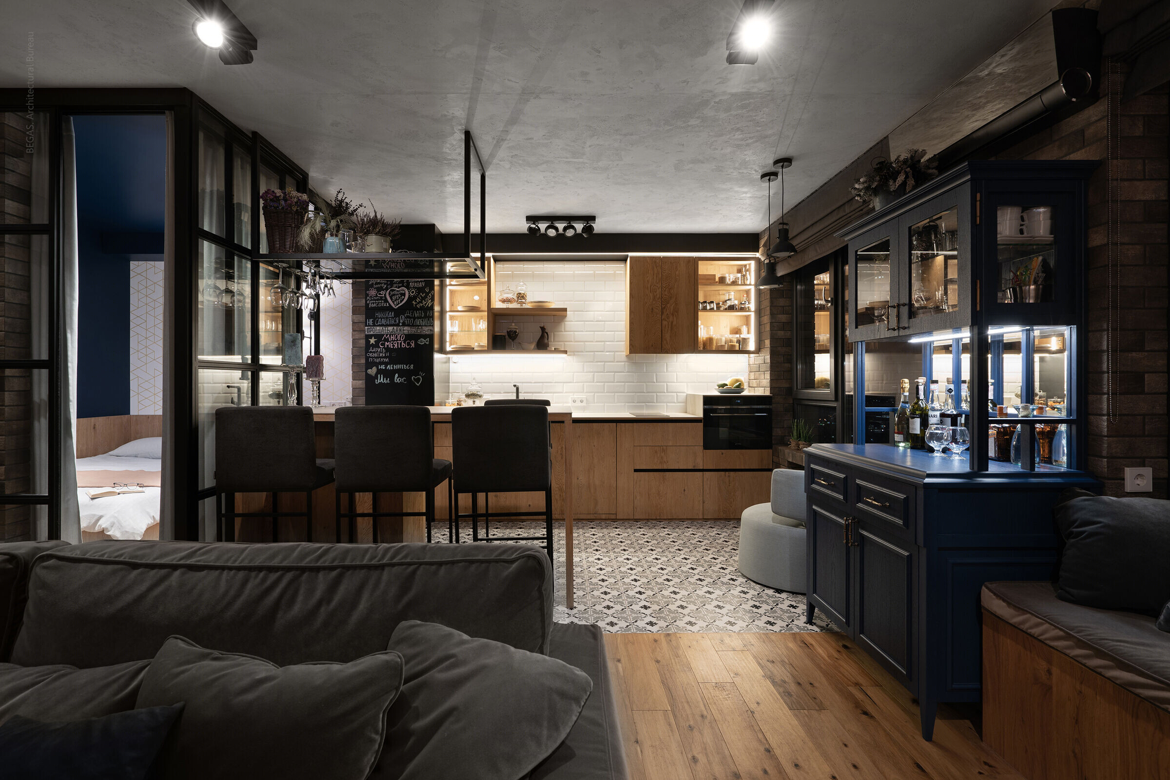 乌克兰现代公寓设计丨乌克兰基辅丨BEGAS. Architectural Bureau-31
