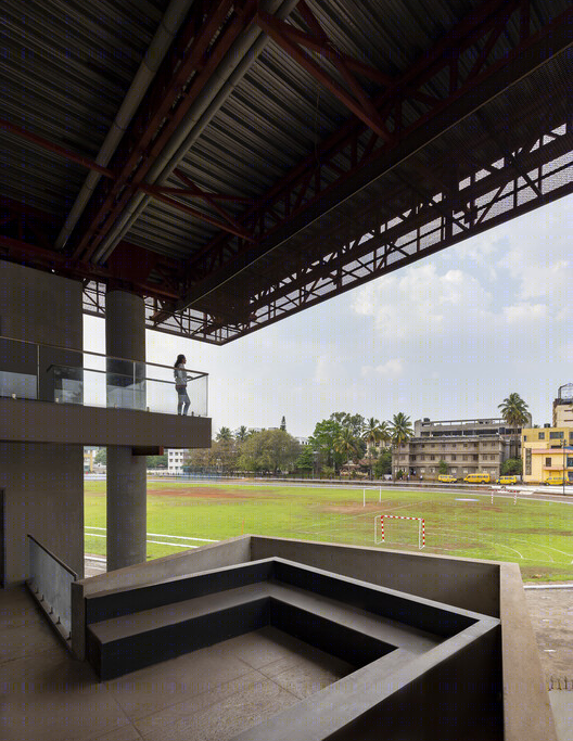 印度 HOVER SPACE · 巧妙融入历史校园的现代延伸丨Thirdspace Architecture Studio-11