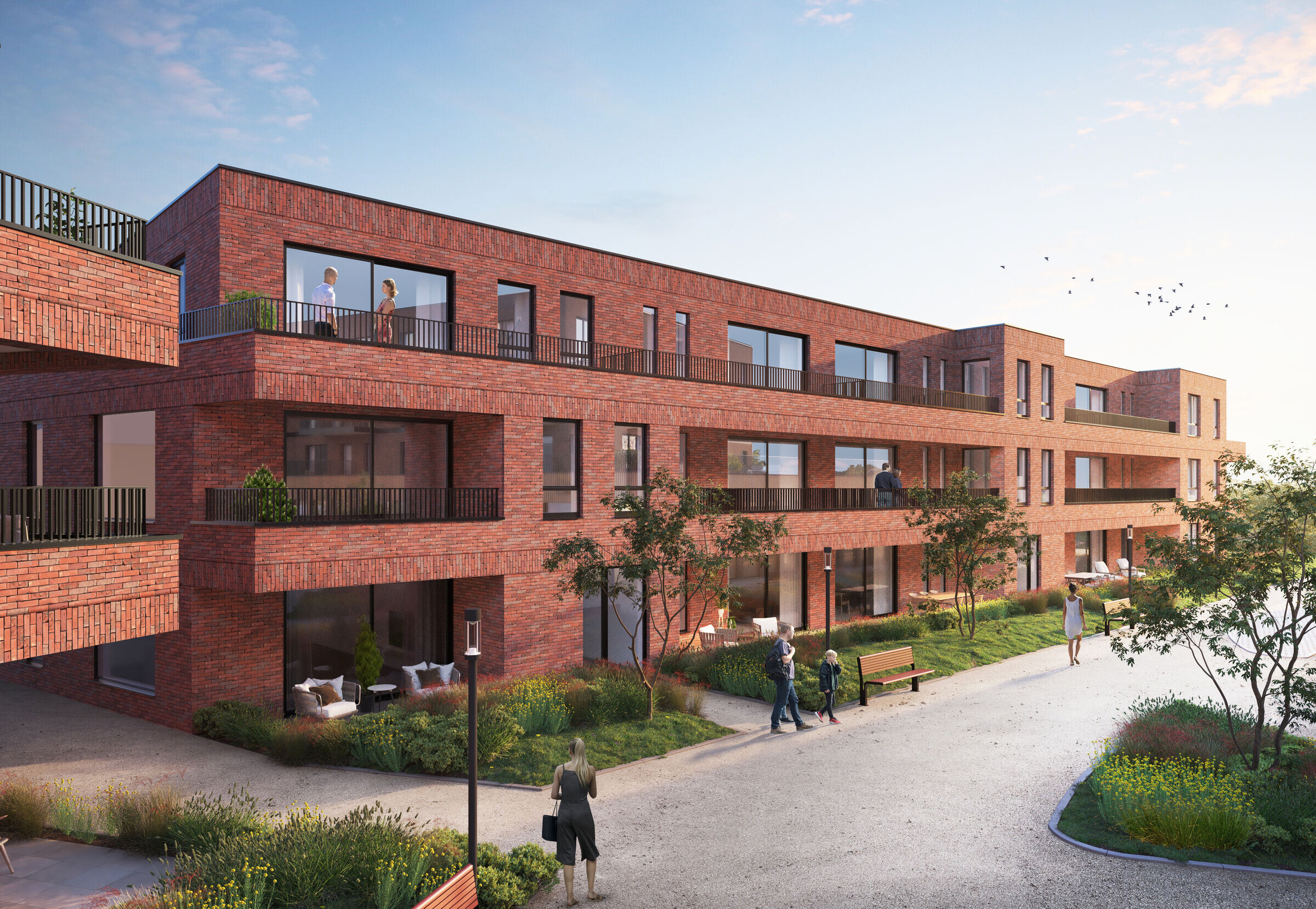 比利时 Park View 公寓丨CONIX RDBM Architects-13