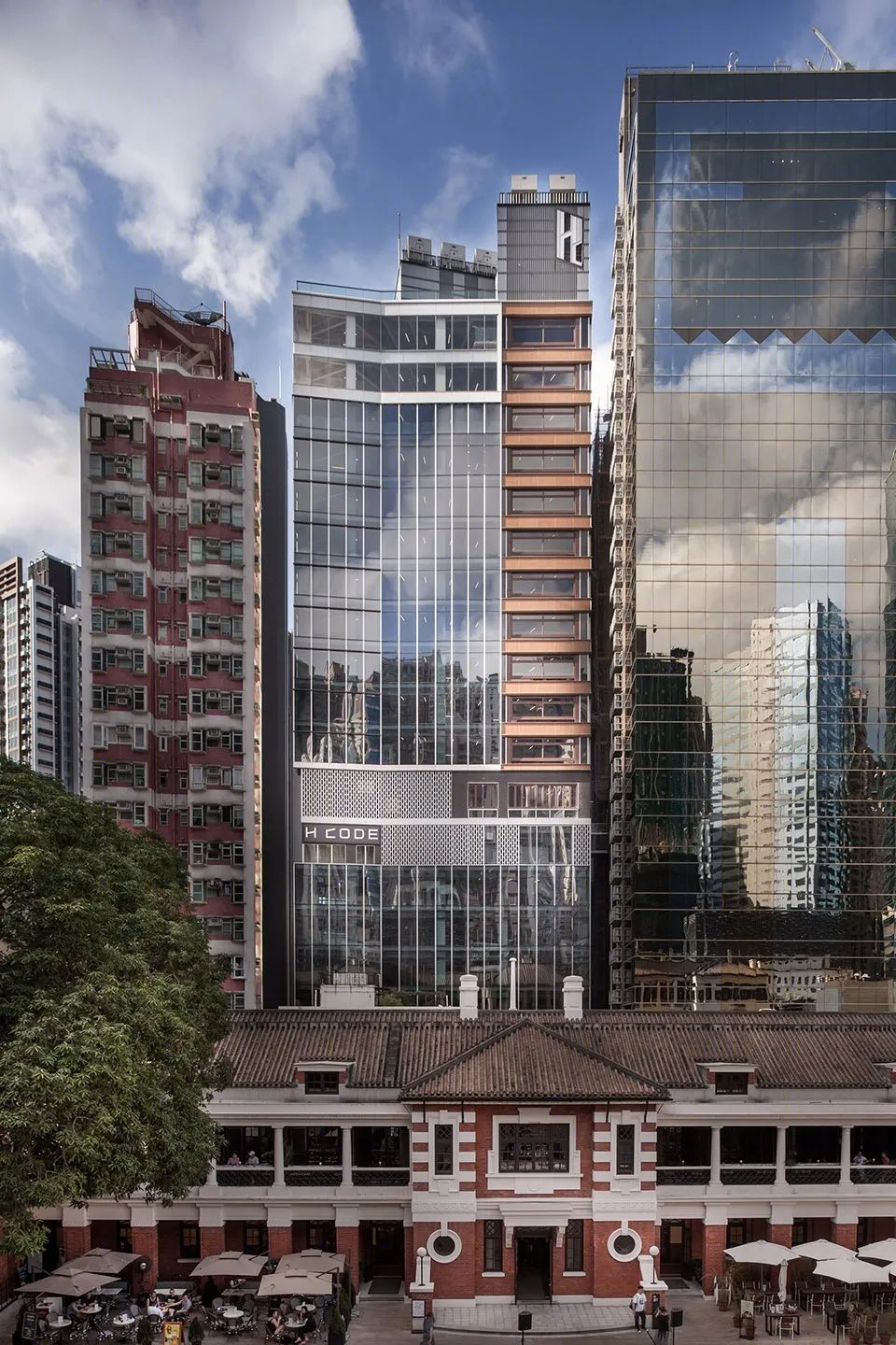 香港中环新地标 H Code 大厦 | 艺术、自然与人的无碍互动-6