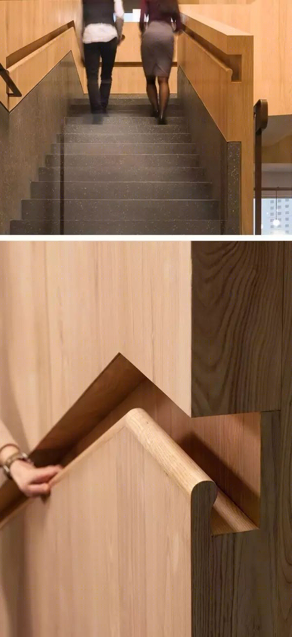 嵌入式楼梯扶手设计,打造空间整体感-13