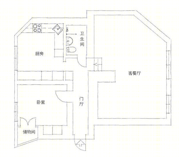 哥德堡小清新一居室 | 自然原木与绿意盎然-12
