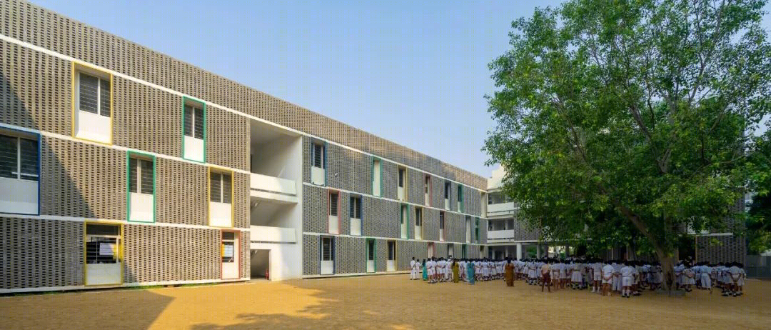 孟买 Maharishi Vidya Mandir 学校丨印度丨KSM Architecture-18