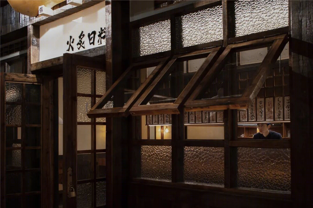 壹阁设计 | “锦食堂”日料餐厅,温馨舒适的全木空间-27