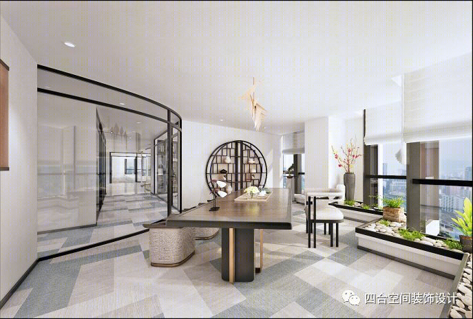 太原阳光城环球金融中心办公区——光与空间的完美互动-19