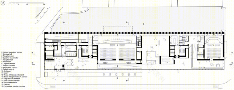 荷兰最高法院丨KAAN Architecten-54