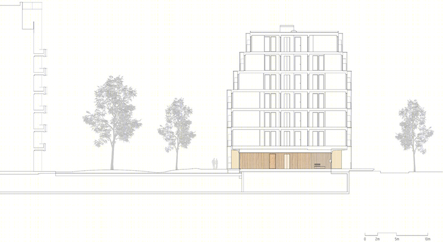 The Line 住宅楼丨荷兰阿姆斯特丹丨Orange Architects-45